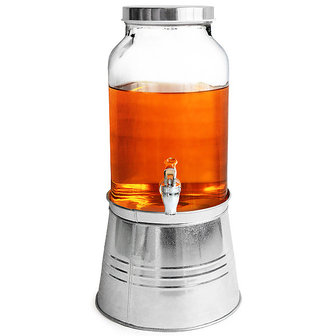 Mason Jar Drankdispenser met ijs bucket 5L