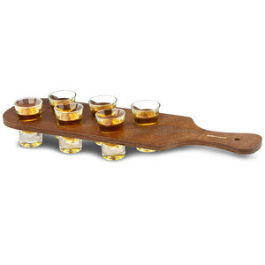 Houten Shot Tray voor 6 shots