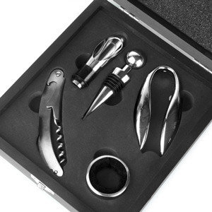 Wijn Connoisseur&#039;s Accessories Kado Set