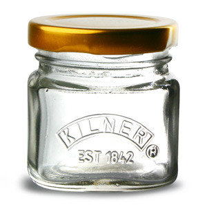 4 Kilner Jar Shotglazen met deksel 55ml