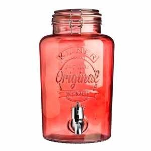 Kilner Drank Dispenser Rood 5 liter